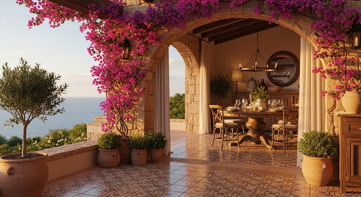 Interior Design Mediterraneo: Come la Luce e il Paesaggio di Maiorca Modellano gli Spazi