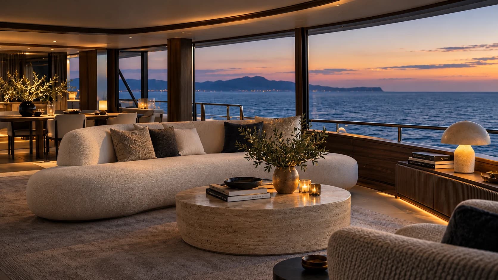 Refit degli interni di uno yacht: materiali, arredi e dettagli su misura